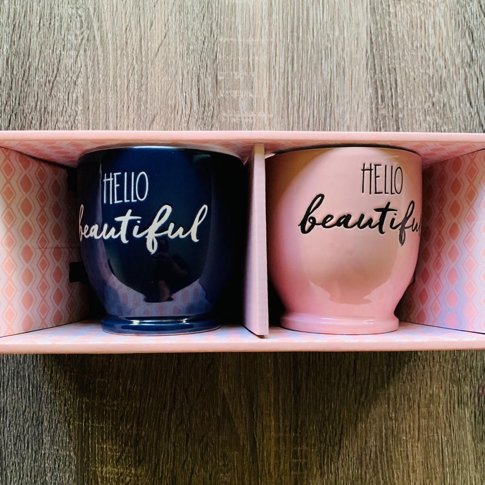 Hello Beautiful Mugs